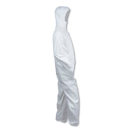 Kleenguard Coveralls, XL, White KCC 44324